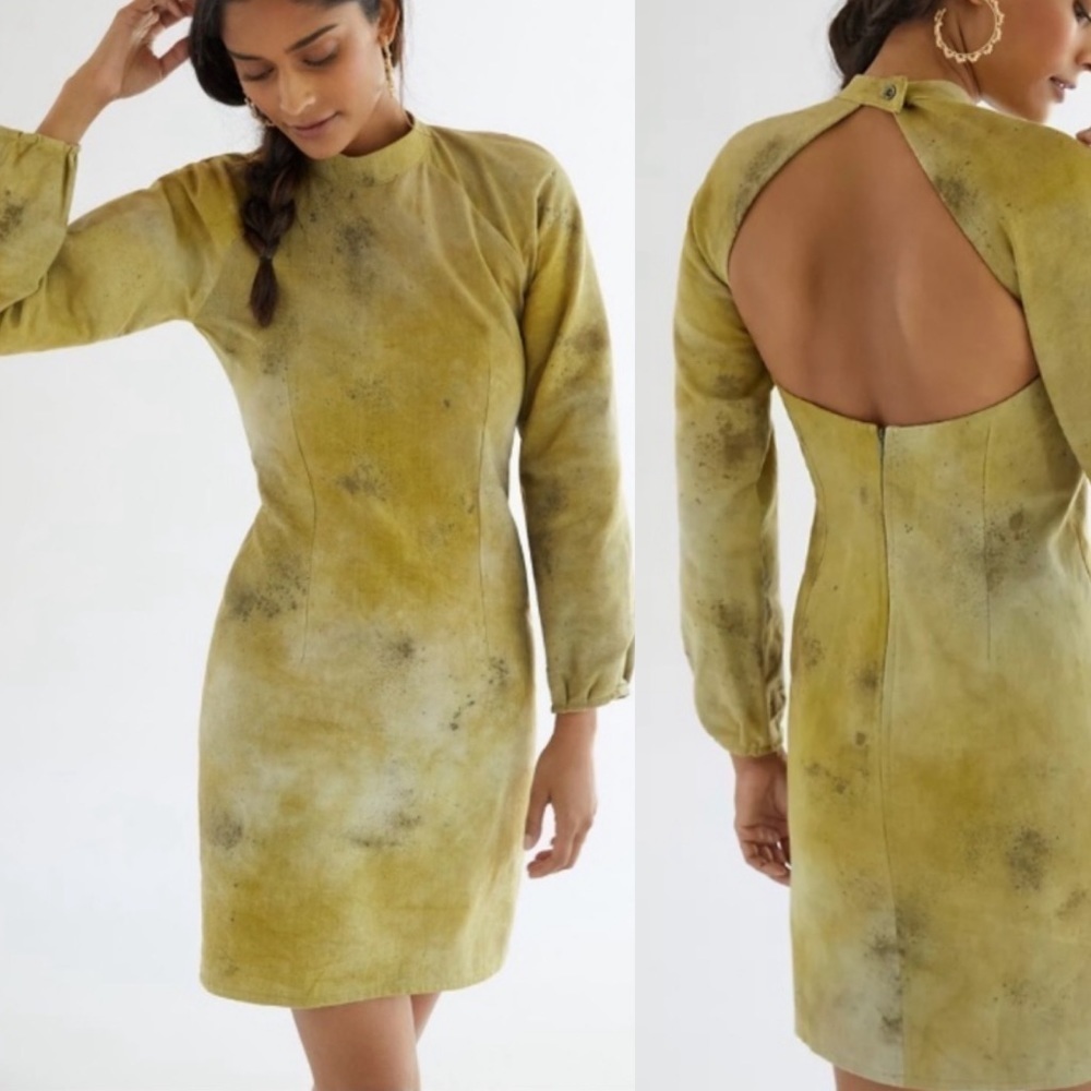 Anthropologie Maria‎ Bouvier Organic Cotton Shift Dress